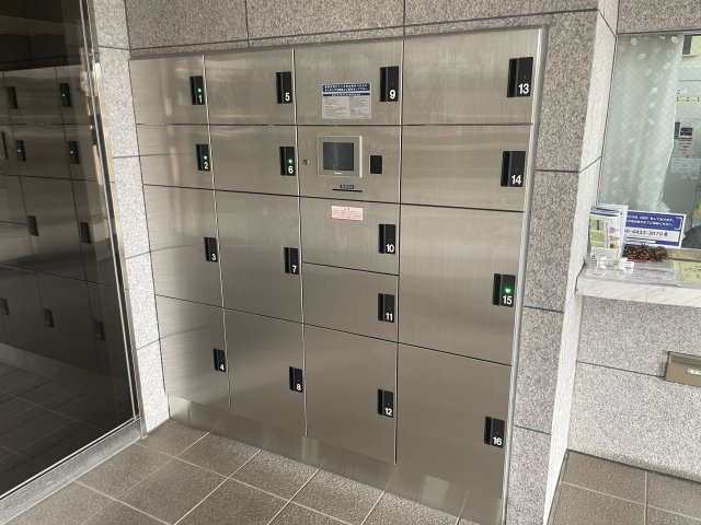 シティライフ大江のその他共用部分|不在の場合でも荷物の受け取りができる宅配ボックス付きです