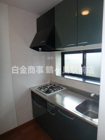 鶴ヶ島市柳戸町中古戸建のキッチン|２F