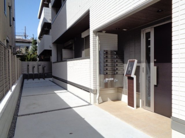 アンジュール多摩川のロビー