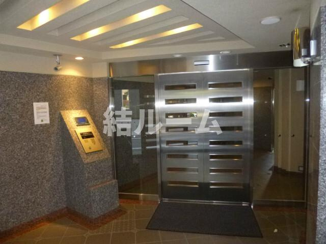 文京区千石４丁目の賃貸マンションのロビー
