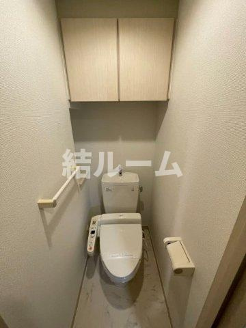 文京区千石４丁目の賃貸マンションのトイレ