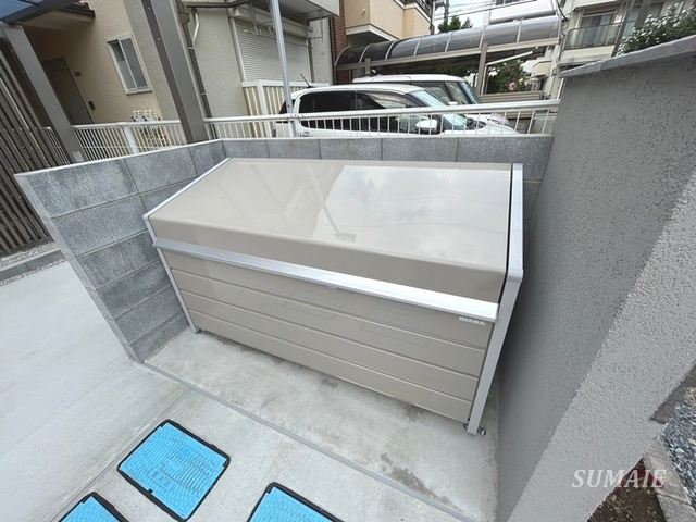 ベアメゾンのその他共用部分|敷地内ゴミ置き場です！