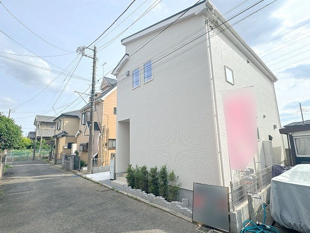 【外観】 | 志木市中宗岡3丁目　新築一戸建住宅　全1棟　(ふじみ野店) | 物件は平坦なところにございます。