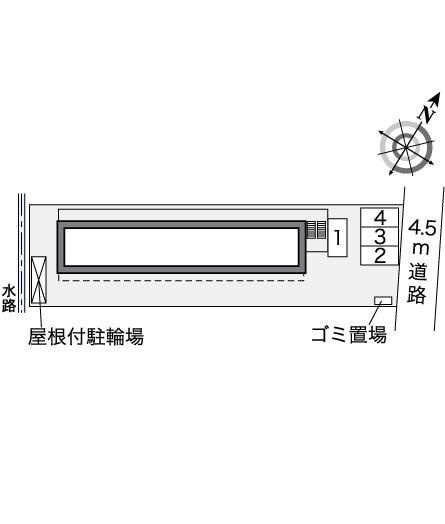 【区画図】 | レオパレスオーパス | 新潟　松浜　家具　家電　社宅　マンスリー