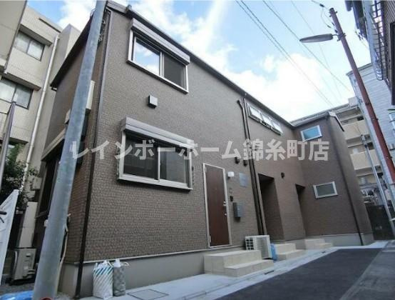 江戸川区松島３丁目のアパートの外観