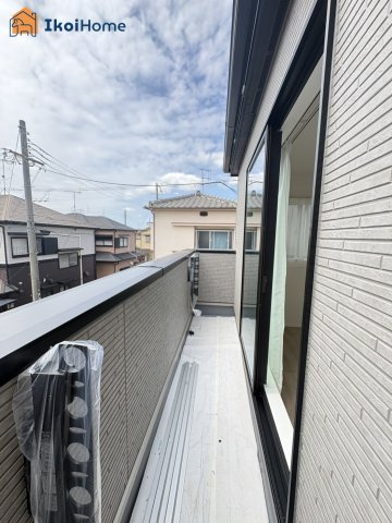神戸市西区玉津町今津　新築戸建のバルコニー|【ホームページに現地動画掲載中】●年中無休：当日予約可●屋根は８～万円バルコニー設置できます。