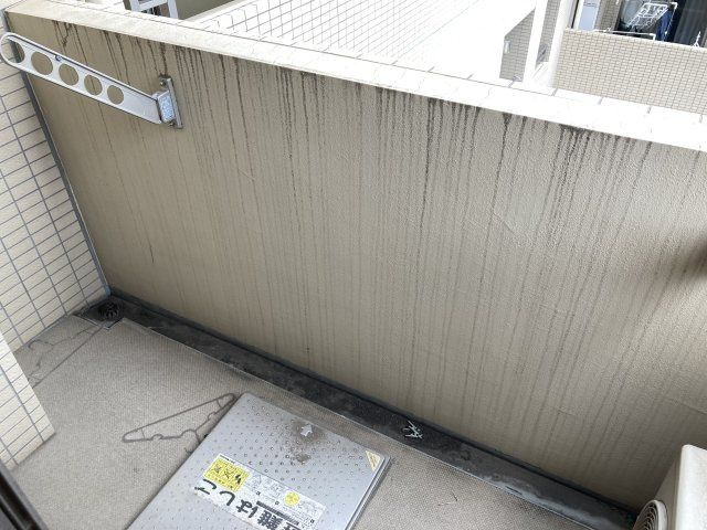 スカイコート大島のバルコニー
