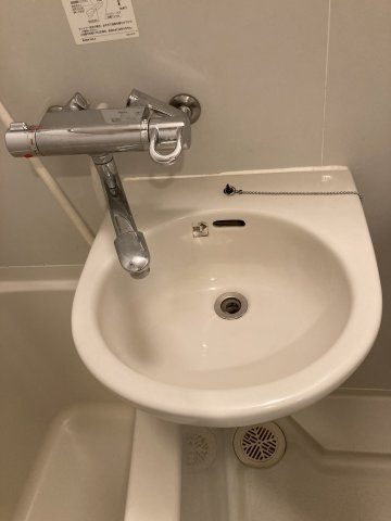 スカイコート大島の洗面所