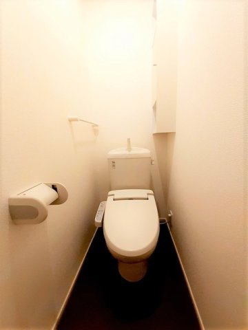 ベル　テール　Ａのトイレ|トイレもきれいです