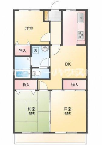 モントレー西船の間取り