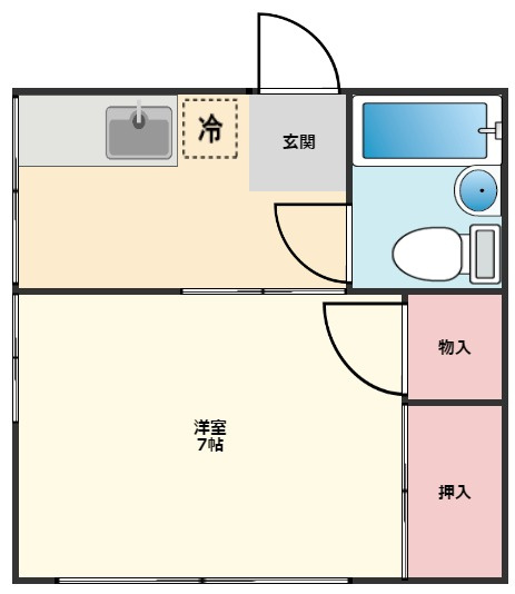アミューズ宮本の間取り