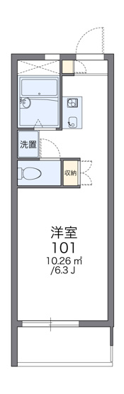 【間取り】 | レオパレスフィオーレ | 画像2