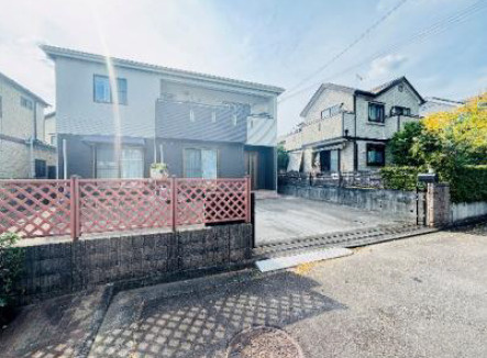 厚木市みはる野2丁目　中古戸建の庭