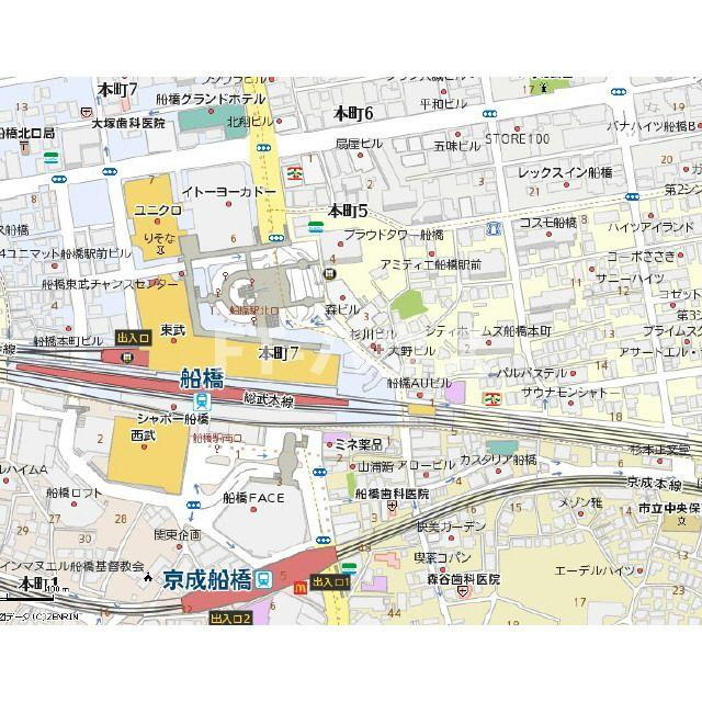 リトルロックの地図