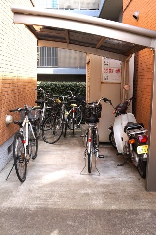 パティオ北柏台Ｂのその他共用部分|駐輪場です