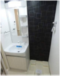M-RESIDENCE新大阪Gardenの洗面所