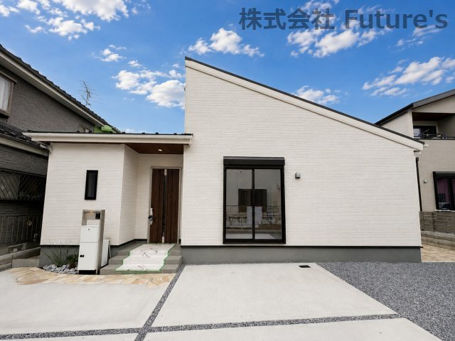 三郷市彦江1丁目　新築平屋戸建の外観|彦成小学校・北中学校エリア