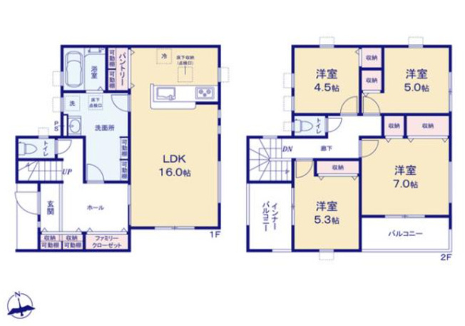 【間取り】 | 宇城市不知火町第二　