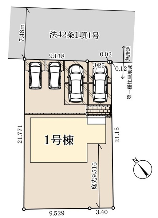 Livele Garden.S　深谷東方町第5の区画図|図面と現況が異なる場合、現況を優先とします。
