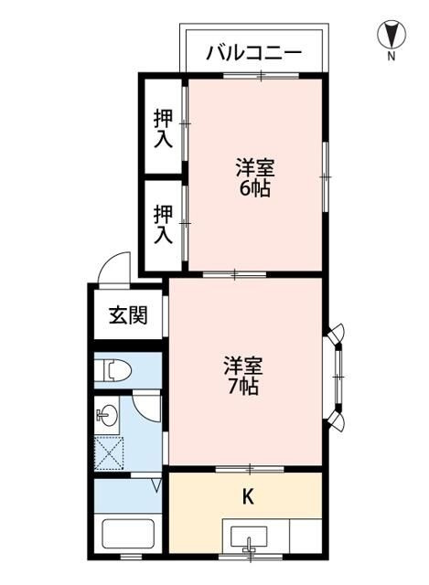 草加市谷塚仲町のアパート