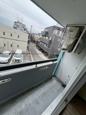 尼崎市水堂町２丁目の賃貸マンションのバルコニー