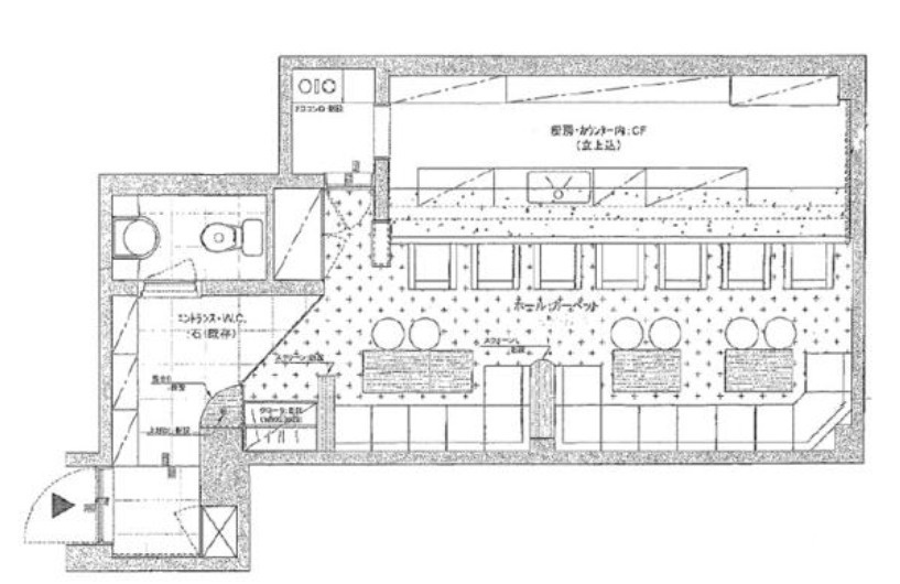 大阪市北区堂島１丁目の店舗一部