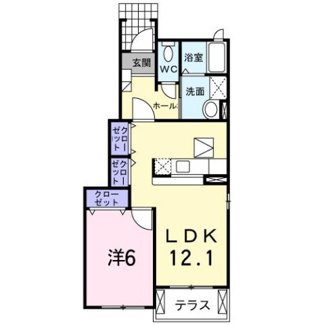 【間取り】 | メゾン　ハナブサ　Ａ