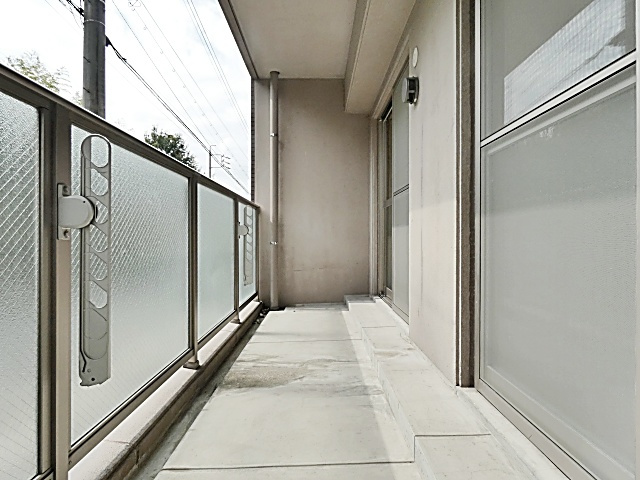 レージュ竹の山のバルコニー