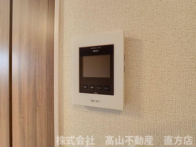 直方市大字感田のアパートのセキュリティ