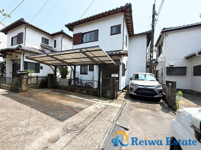 中古戸建　茅ケ崎市萩園の前面道路含む現地写真