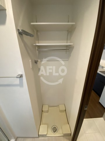 ネットフローラ梅田北のその他|ネットフローラ梅田北　洗濯機置き場