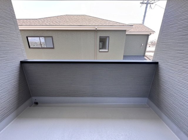 熊本市南区良町１丁目の新築一戸建のバルコニー|2F
