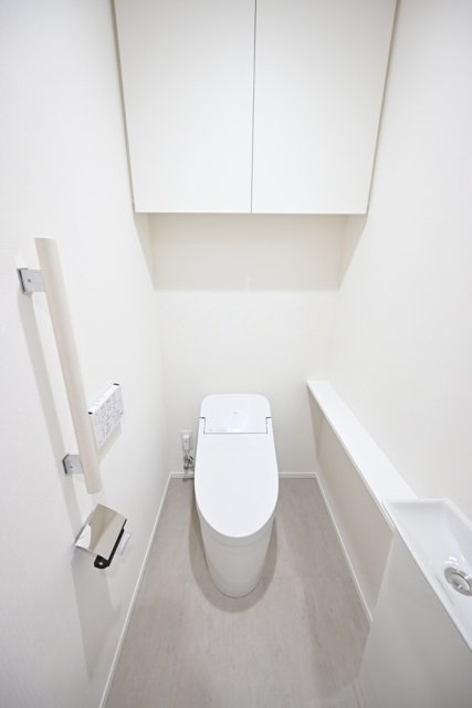 パークタワー勝どきミッドのトイレ|トイレもきれいです