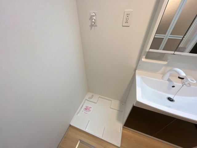 スターテラス宮内の洗面所|洗濯機置場