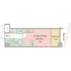 セレッソコート上本町EASTの間取り