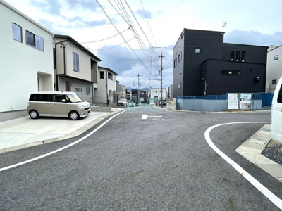 【前面道路含む現地写真】 | 大平２丁目 分譲１０６号地