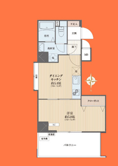 【間取り】 | 日暮里ダイヤモンドマンション