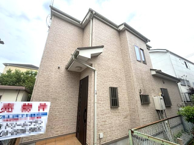 所沢市久米の前面道路含む現地写真