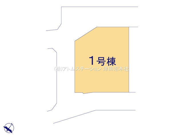 【区画図】 | アトムセレクト船橋市飯山満町7期　1号棟