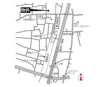 グレースガーデンＩＩの地図