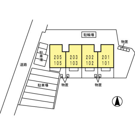 グランドゥール・松浦の区画図