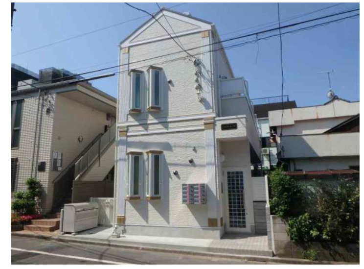 中野区新井４丁目のアパートの外観|落ち着いた雰囲気の外観です