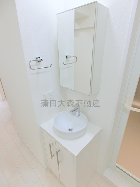 日興パレセゾン鵜の木の洗面所|独立洗面台