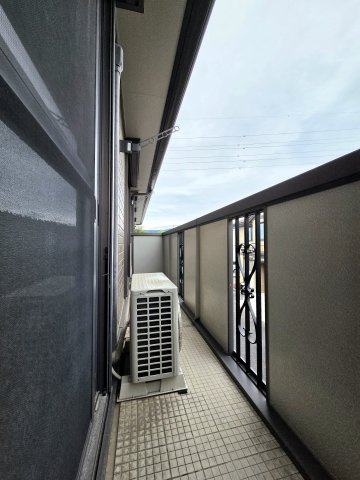 リヴェール塚田のバルコニー