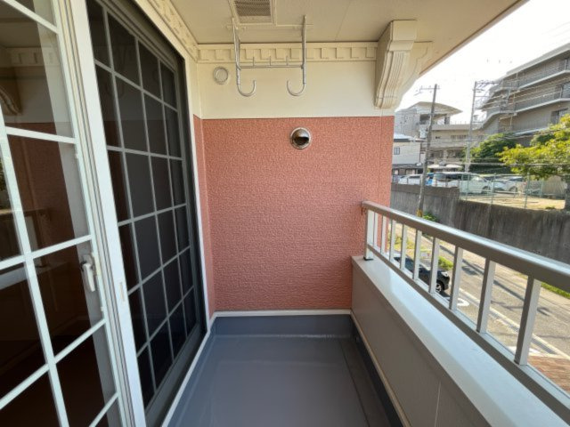 フィールドパレスＶのバルコニー