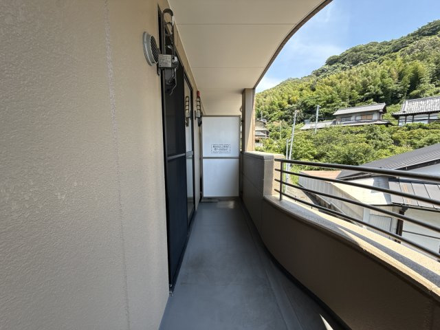 ソレイユ妻鹿のバルコニー