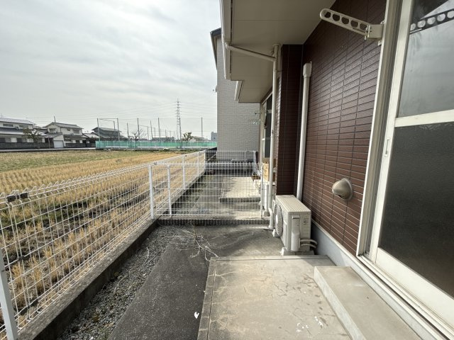 メゾン安田のバルコニー
