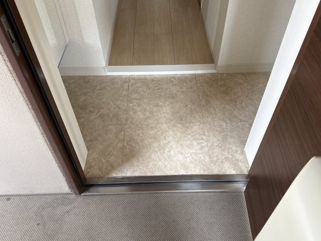 クレール姫路Ⅱの玄関