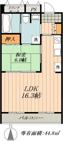 フォレストパーク千鳥の間取り
