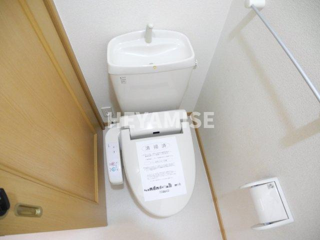 KCコーポ平山Bのトイレ